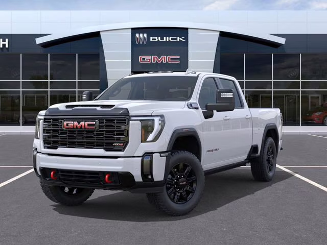 2026 Summit White GMC Sierra 2500 HD AT4 4X4 Truck