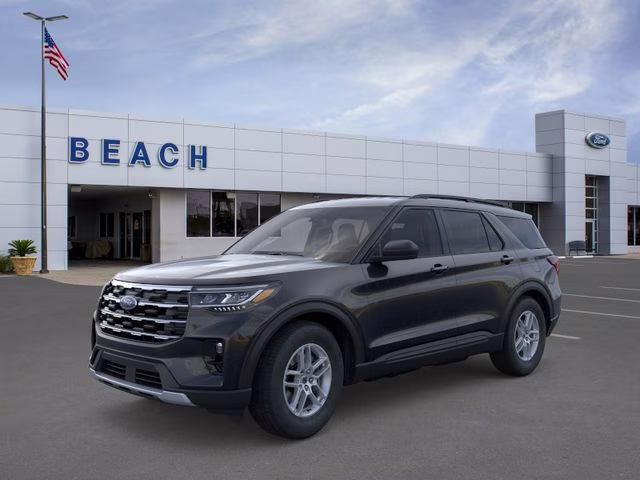 2026 Black Metallic Ford Explorer Active RWD SUV