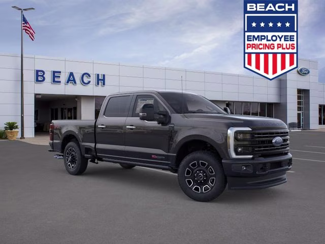 2026 Agate Black Metallic Ford Super Duty F-350 SRW Platinum 4X4 Truck