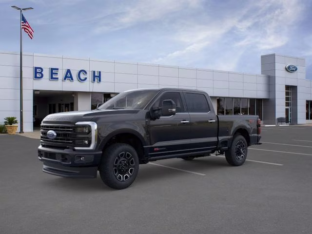 2026 Agate Black Metallic Ford Super Duty F-350 SRW Platinum 4X4 Truck