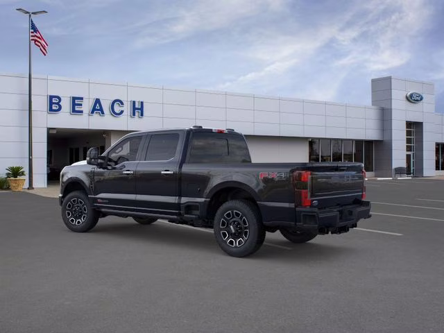 2026 Agate Black Metallic Ford Super Duty F-350 SRW Platinum 4X4 Truck