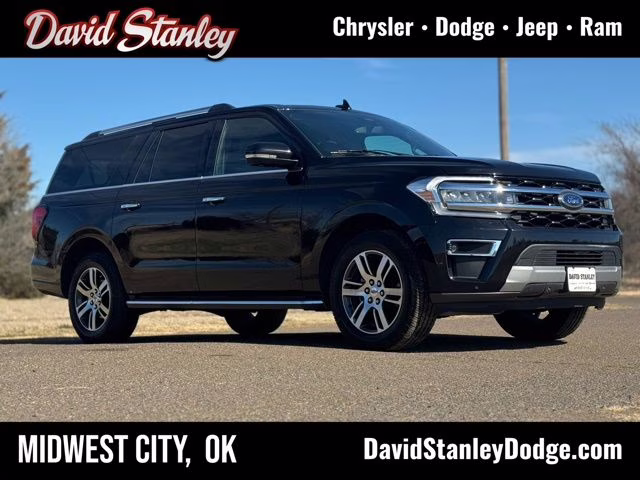 2023 Black Metallic Ford Expedition Max Limited RWD SUV