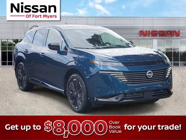 2026 Aurora Blue Pearl Metallic Nissan Murano Platinum AWD SUV