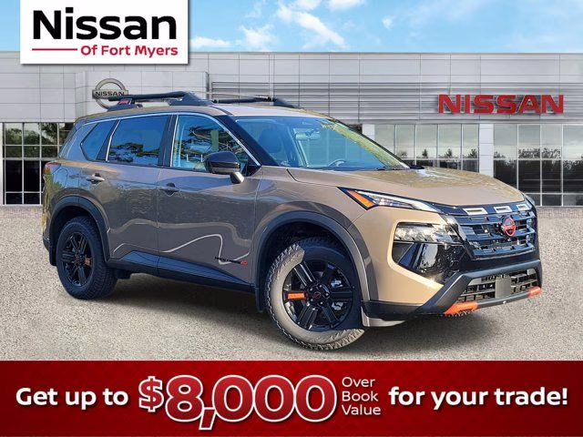 2026 Baja Storm Metallic Nissan Rogue Rock Creek AWD SUV