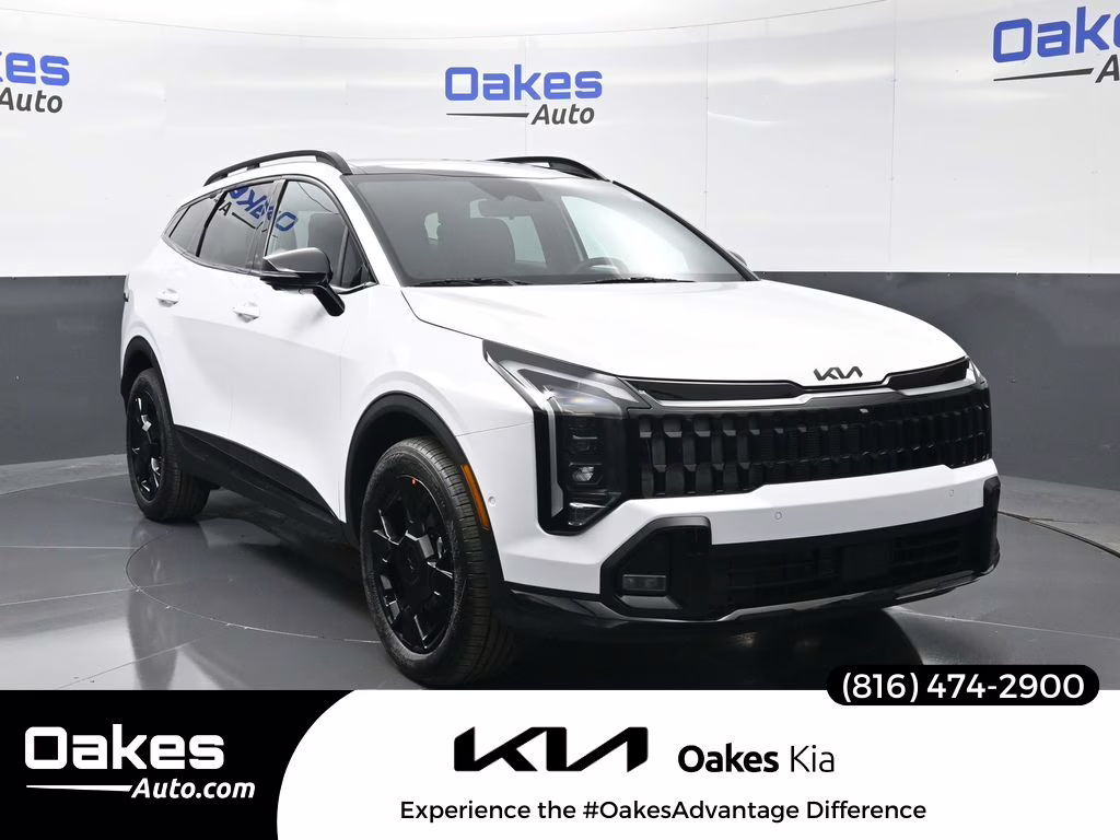 2026 Glacial White Pearl Kia Sportage X-Line AWD SUV