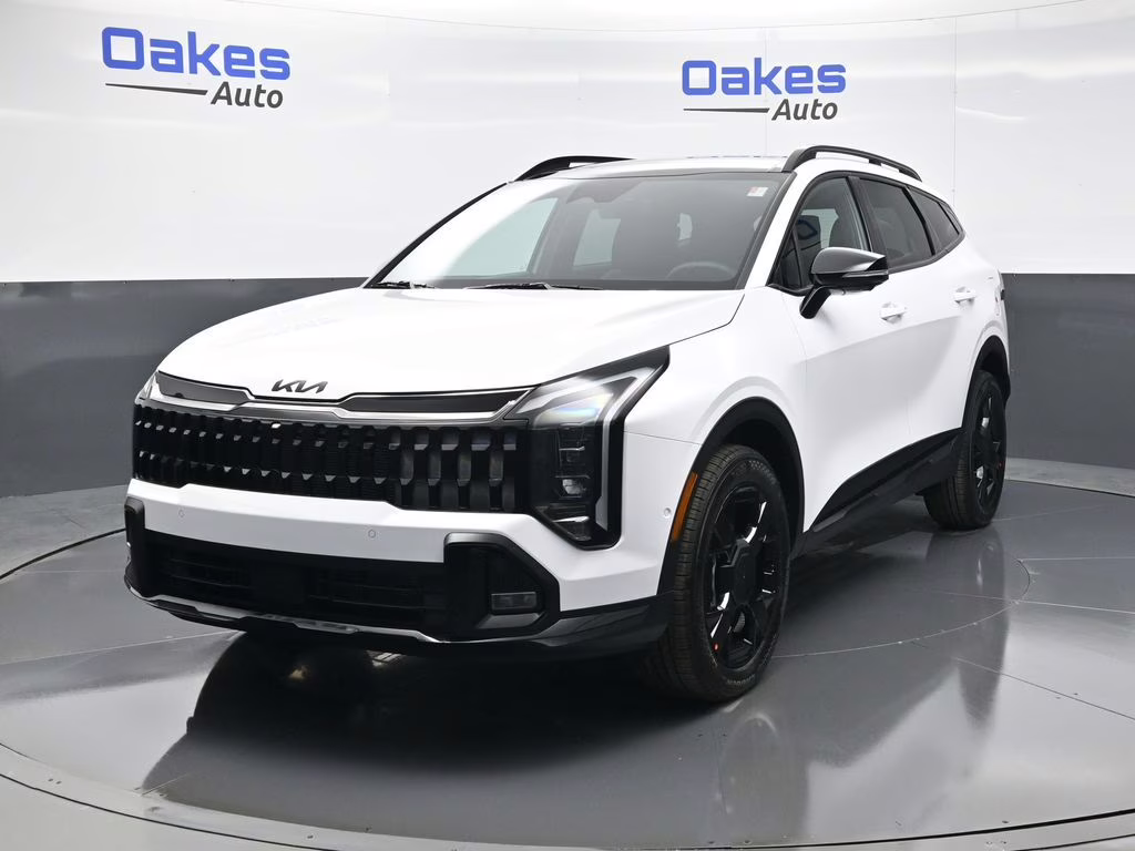 2026 Glacial White Pearl Kia Sportage X-Line AWD SUV