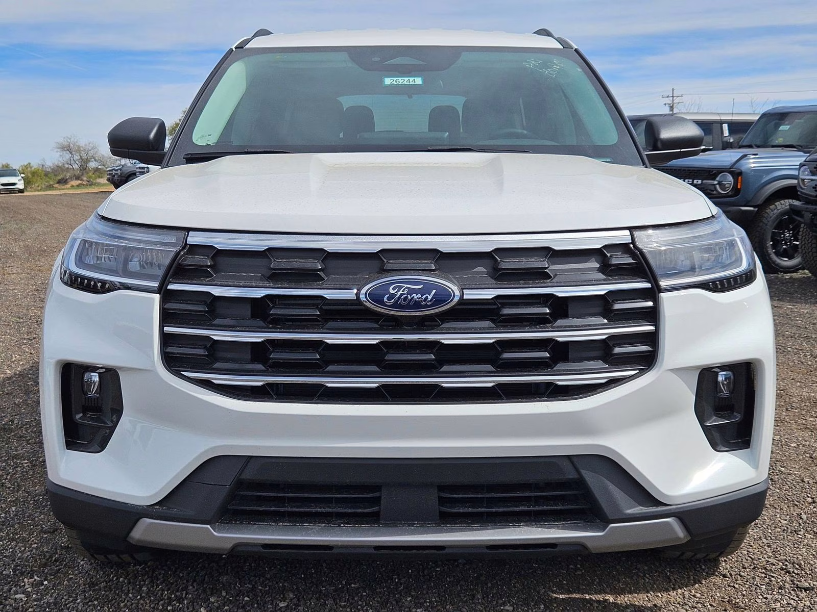2026 White Metallic Ford Explorer Active RWD SUV