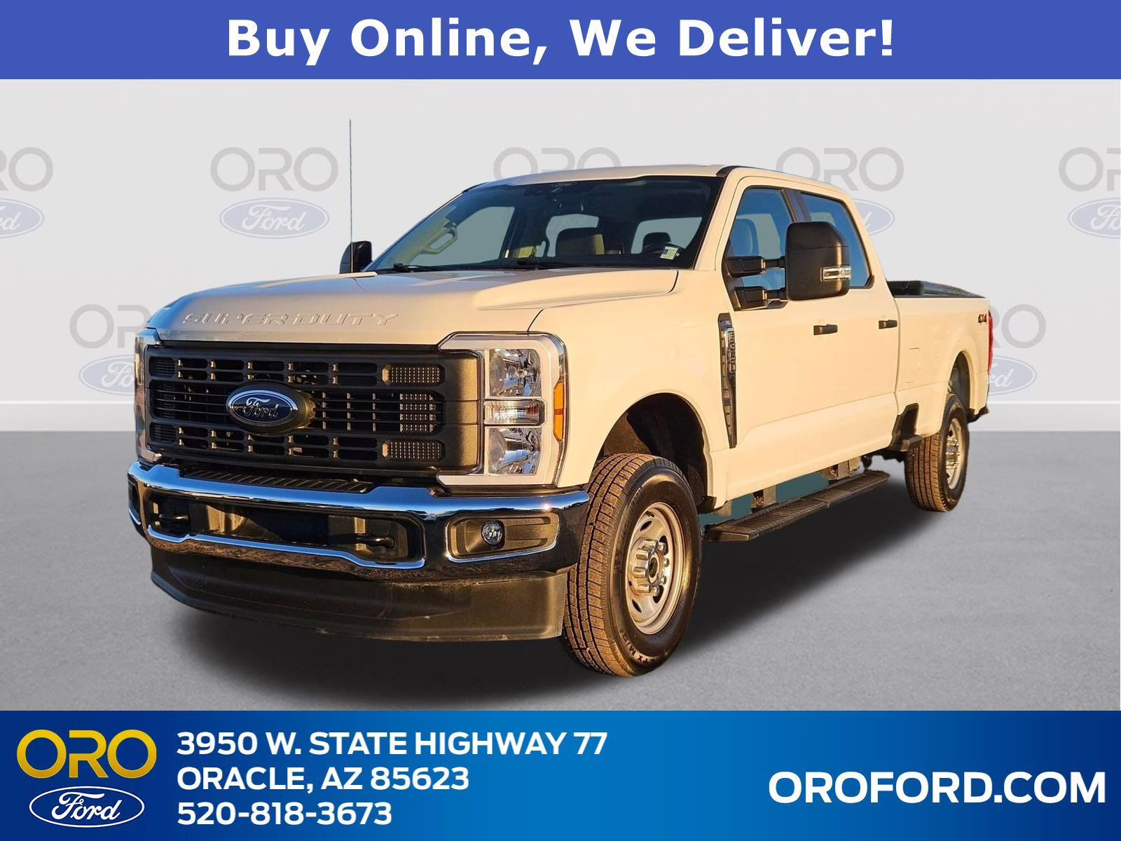 2025 Oxford White Ford Super Duty F-350 SRW XL 4X4 Truck