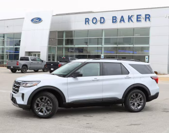 2026 Space White Ford Explorer Active w/200A Pkg 4X4 SUV