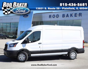 2026 Oxford White Ford Transit Cargo Van Base RWD Van