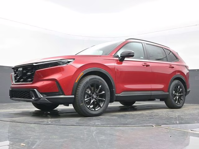 2026 Radiant Red Metallic Honda CR-V Hybrid Sport-L FWD SUV