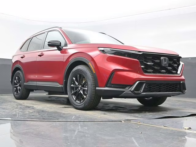 2026 Radiant Red Metallic Honda CR-V Hybrid Sport-L FWD SUV