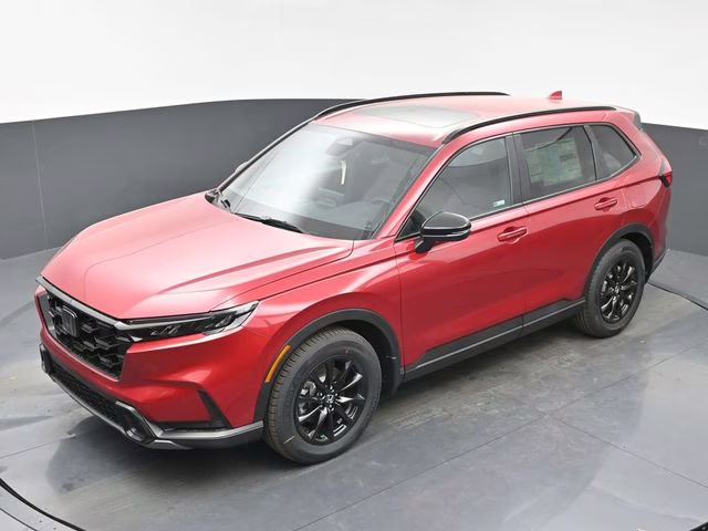 2026 Radiant Red Metallic Honda CR-V Hybrid Sport-L FWD SUV