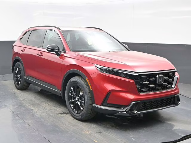 2026 Radiant Red Metallic Honda CR-V Hybrid Sport-L FWD SUV