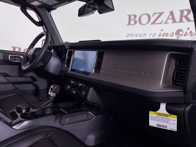 2026 Shadow Black Ford Bronco Outer Banks Bozard Built 4X4 SUV
