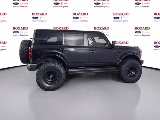 2026 Shadow Black Ford Bronco Outer Banks Bozard Built 4X4 SUV