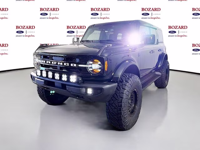 2026 Shadow Black Ford Bronco Outer Banks Bozard Built 4X4 SUV