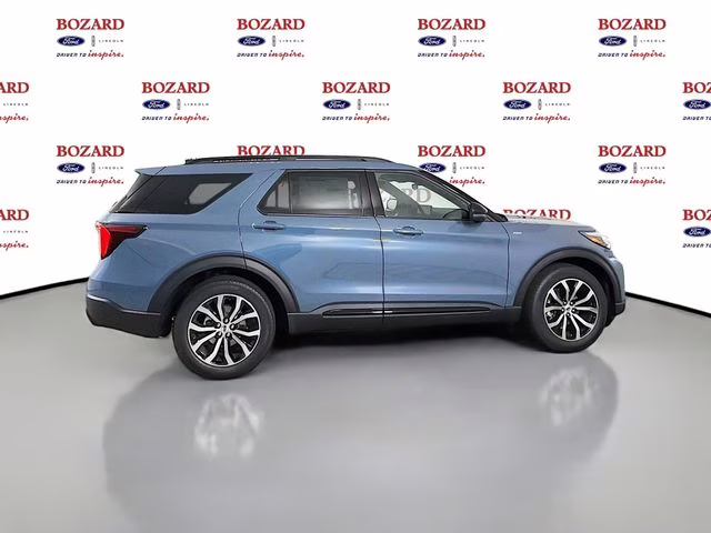 2026 Vapor Blue Metallic Ford Explorer ST-Line RWD SUV