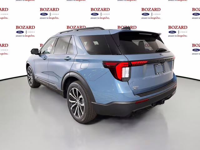 2026 Vapor Blue Metallic Ford Explorer ST-Line RWD SUV