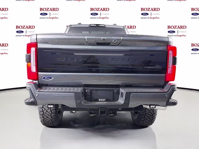 2026 Carbonized Gray Metallic Ford Super Duty F-250 SRW Platinum Bozard Built 4X4 Truck