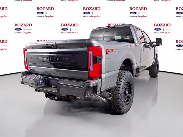 2026 Carbonized Gray Metallic Ford Super Duty F-250 SRW Platinum Bozard Built 4X4 Truck