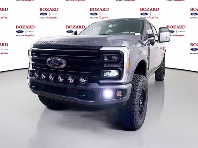 2026 Carbonized Gray Metallic Ford Super Duty F-250 SRW Platinum Bozard Built 4X4 Truck