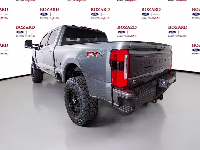 2026 Carbonized Gray Metallic Ford Super Duty F-250 SRW Platinum Bozard Built 4X4 Truck