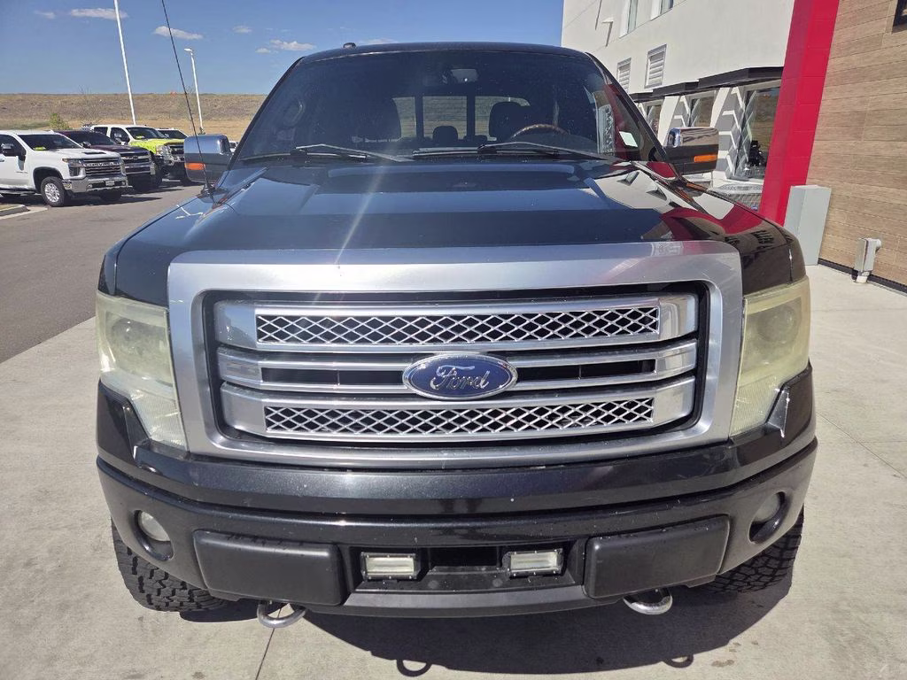 2014 Tuxedo Black Metallic Ford F-150 Platinum 4X4 Truck