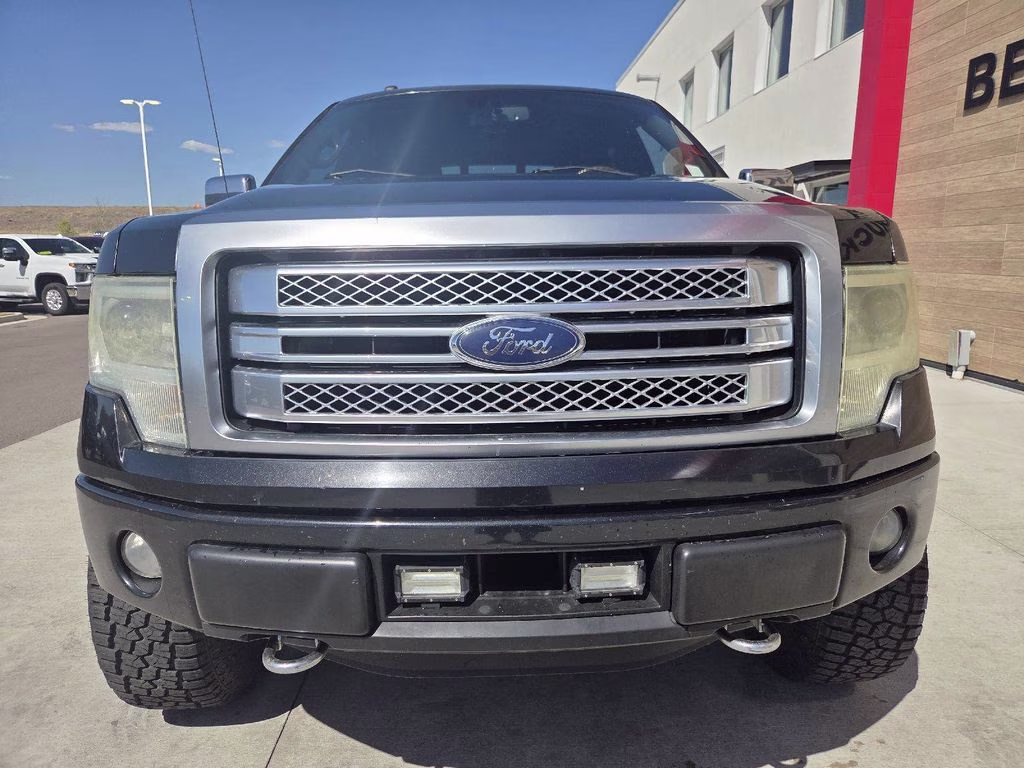 2014 Tuxedo Black Metallic Ford F-150 Platinum 4X4 Truck