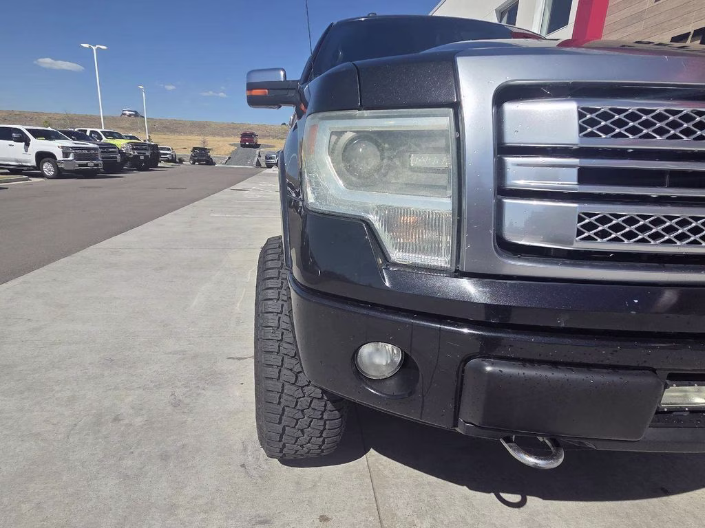 2014 Tuxedo Black Metallic Ford F-150 Platinum 4X4 Truck