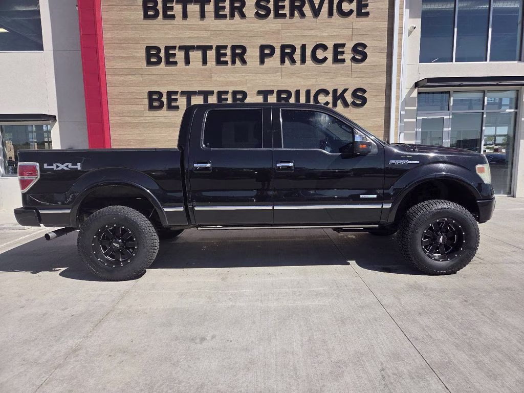 2014 Tuxedo Black Metallic Ford F-150 Platinum 4X4 Truck