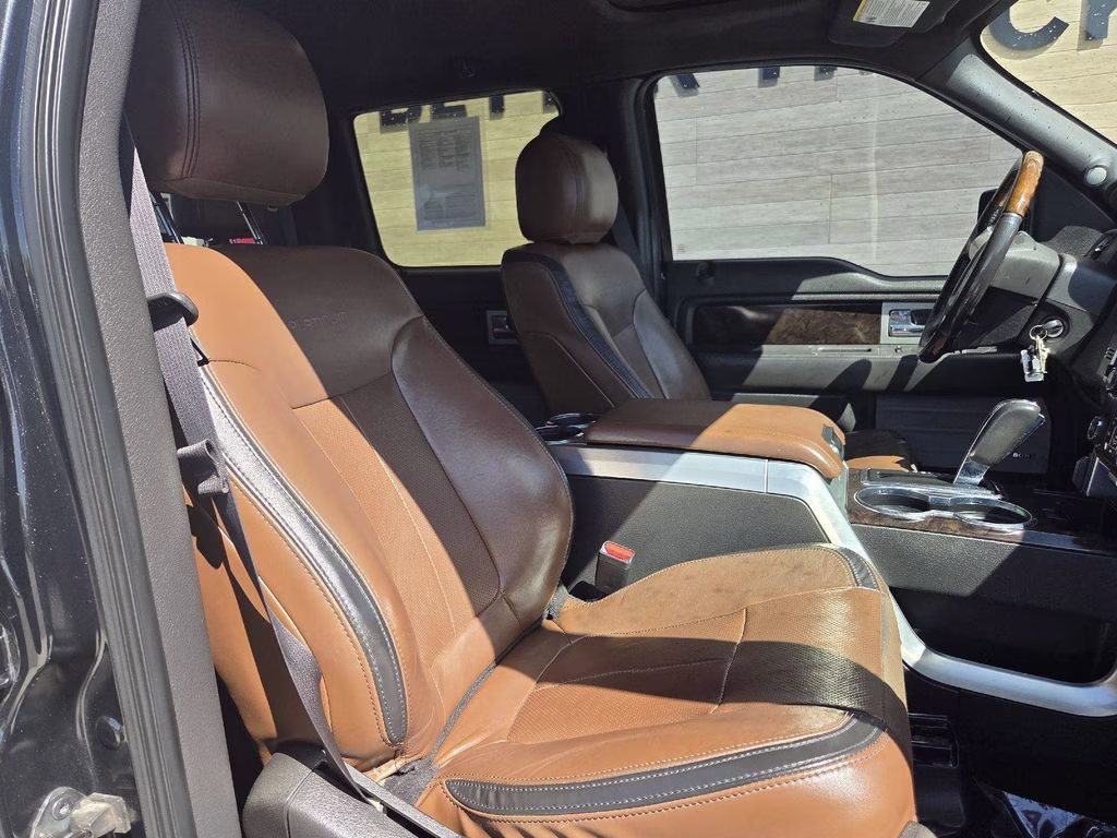 2014 Tuxedo Black Metallic Ford F-150 Platinum 4X4 Truck