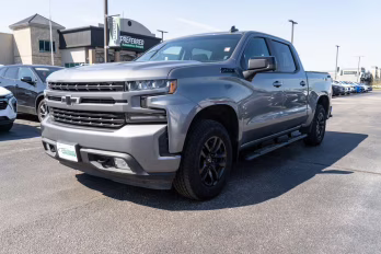 2020 Satin Steel Metallic Chevrolet Silverado 1500 RST 4X4 Truck