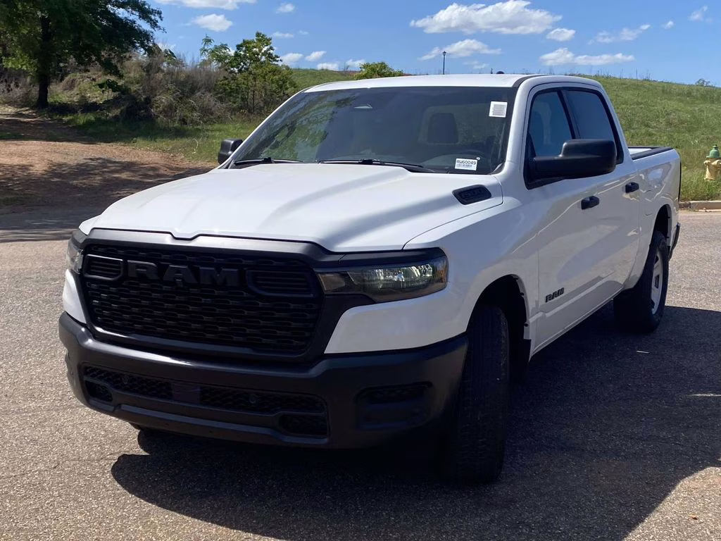 2026 Bright White Clearcoat Ram 1500 Tradesman 4X4 Truck