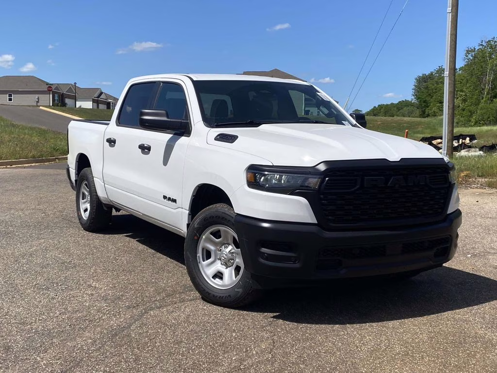 2026 Bright White Clearcoat Ram 1500 Tradesman 4X4 Truck