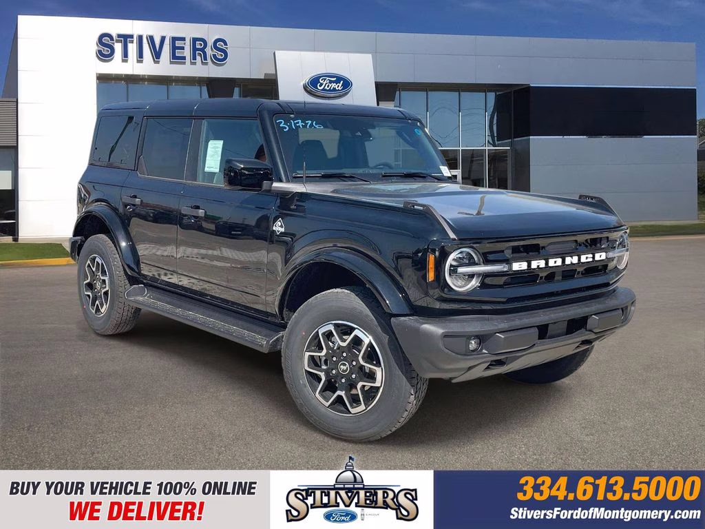 2026 Shadow Black Ford Bronco Outer Banks 4X4 SUV