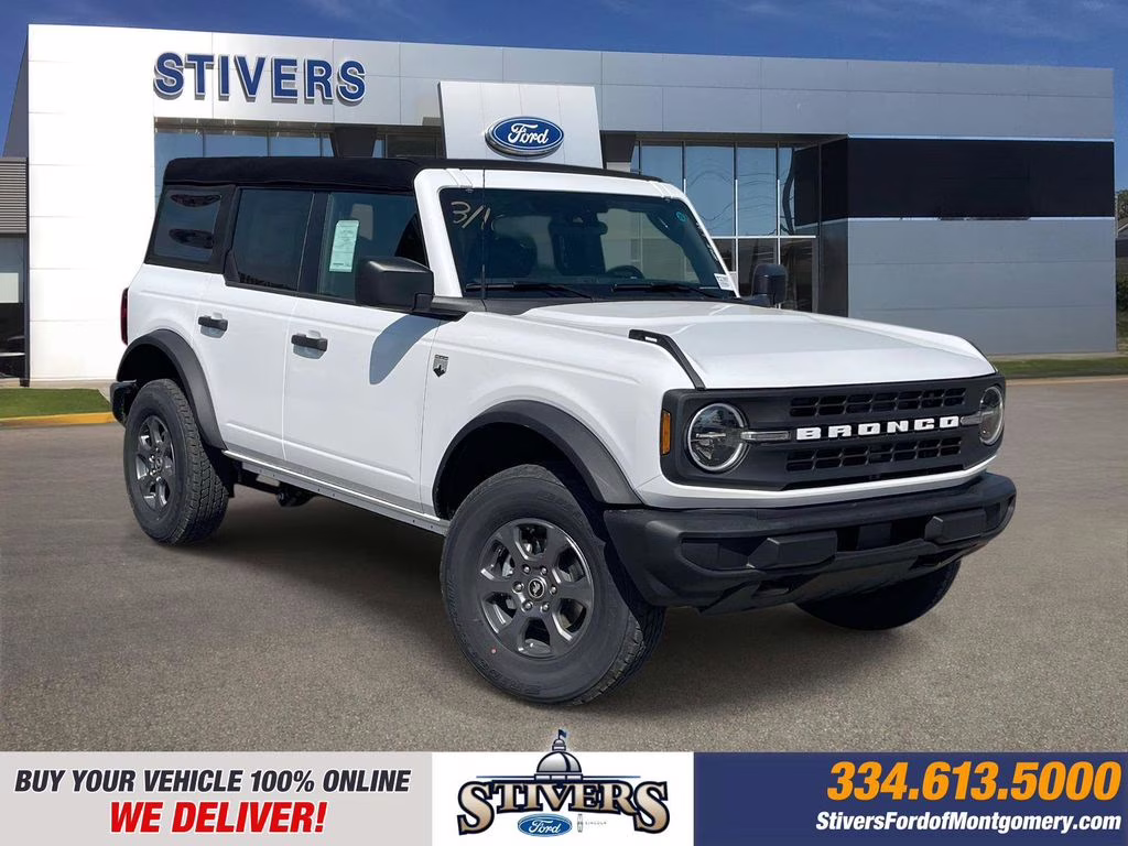 2026 Oxford White Ford Bronco Big Bend 4X4 SUV