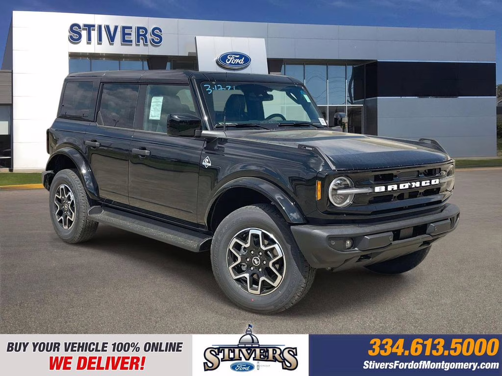 2026 Shadow Black Ford Bronco Outer Banks 4X4 SUV