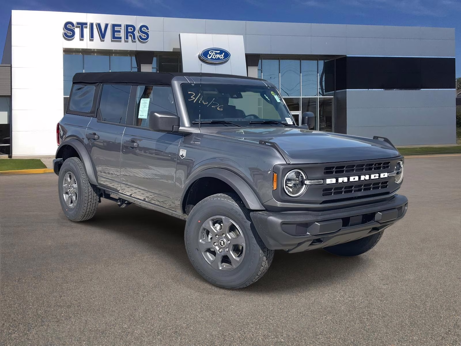 2026 Carbonized Gray Metallic Ford Bronco Big Bend 4X4 SUV
