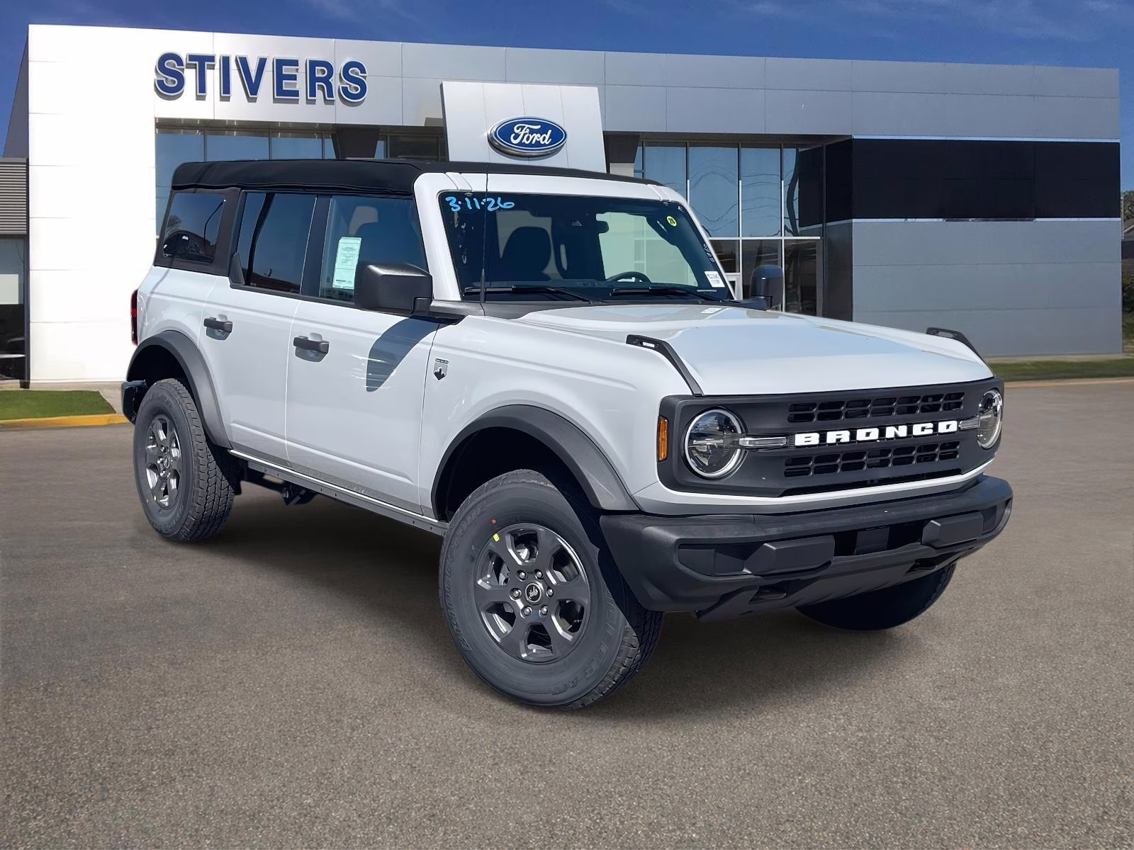 2026 Avalanche Gray Ford Bronco Big Bend 4X4 SUV