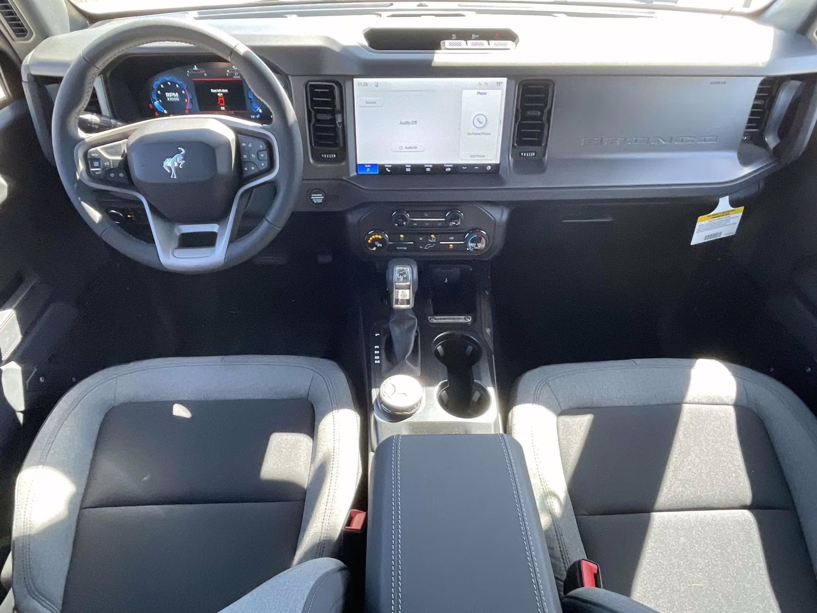 2026 Avalanche Gray Ford Bronco Big Bend 4X4 SUV