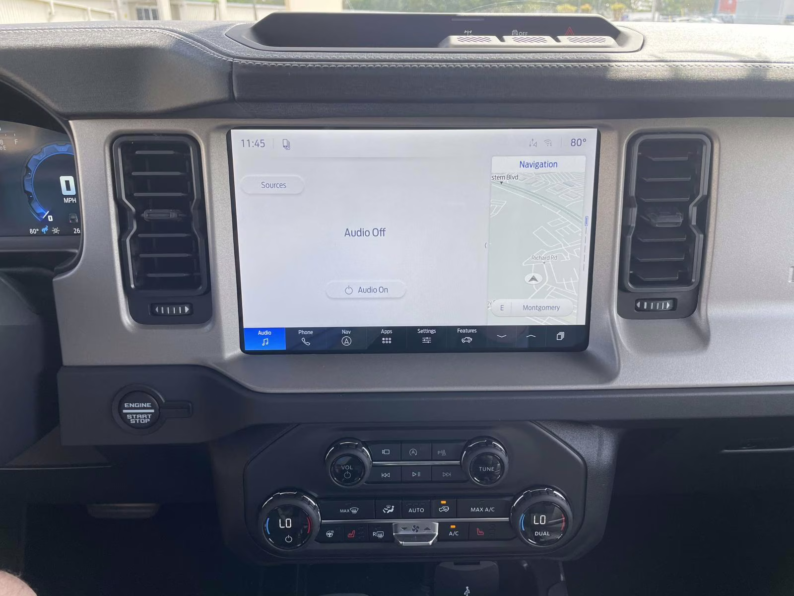 2026 Shadow Black Ford Bronco Outer Banks 4X4 SUV