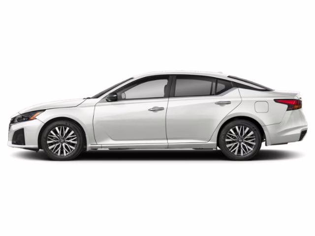 2025 White Nissan Altima 2.5 SV FWD Sedan