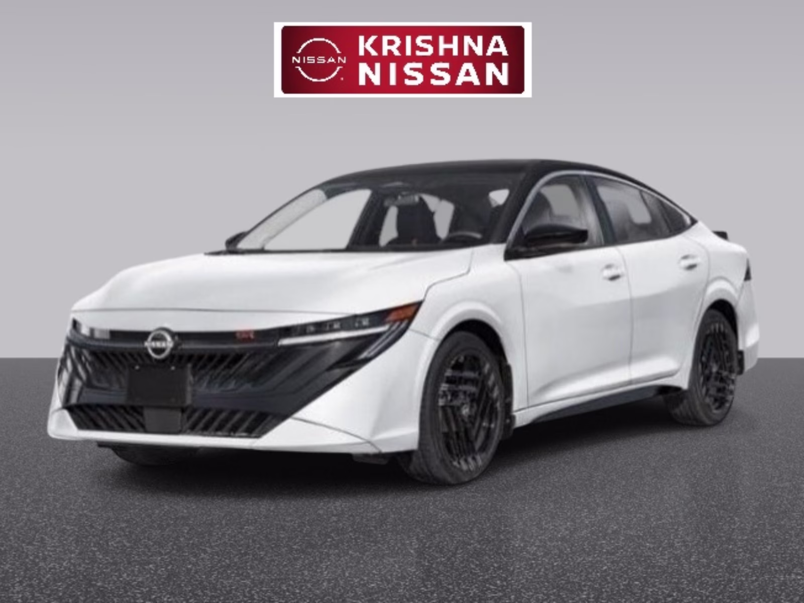 2026 Aspen White Tricoat/Super Black Nissan Sentra SR Sedan *Ltd Avail* FWD Sedan