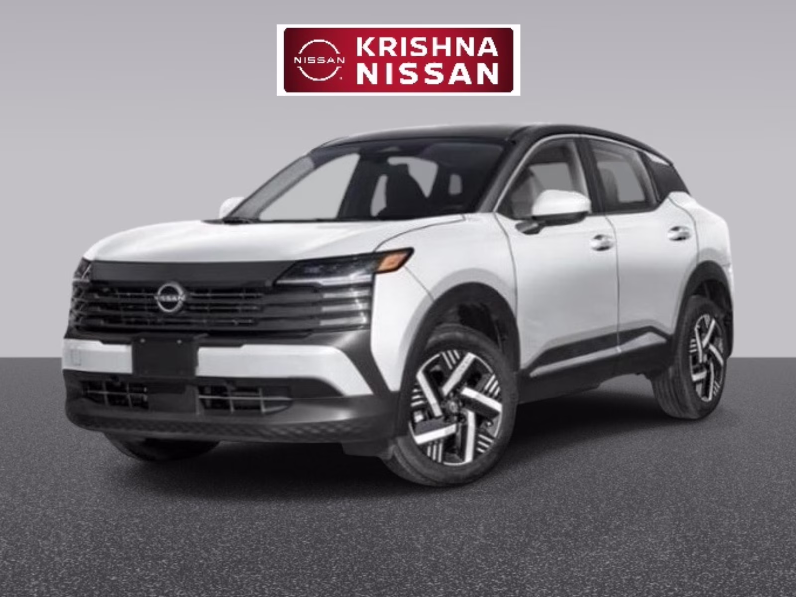 2026 Aspen White Tricoat/Super Black Nissan Kicks SV AWD AWD SUV