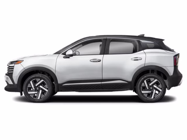 2026 Aspen White Tricoat/Super Black Nissan Kicks SV AWD AWD SUV