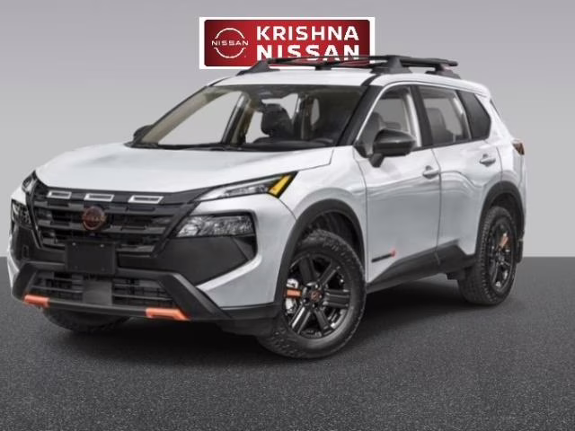 2026 Everest White Pearl Tricoat Nissan Rogue AWD Rock Creek *Ltd Avail* AWD SUV