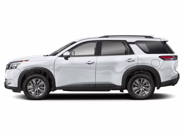 2025 White Nissan Pathfinder SV 4X4 SUV