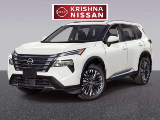 2026 Everest White Pearl Tricoat Nissan Rogue AWD Platinum *Ltd Avail* AWD SUV
