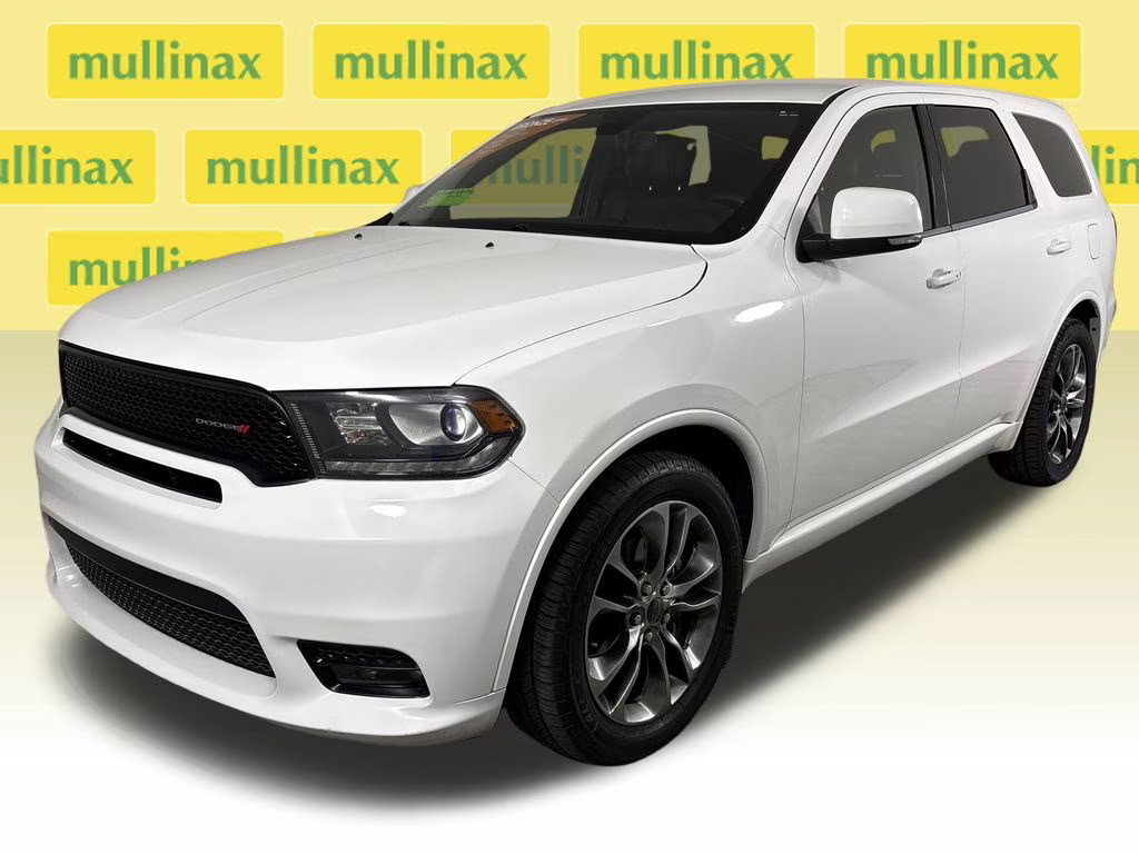 2019 White Knuckle Clearcoat Dodge Durango GT Plus RWD SUV